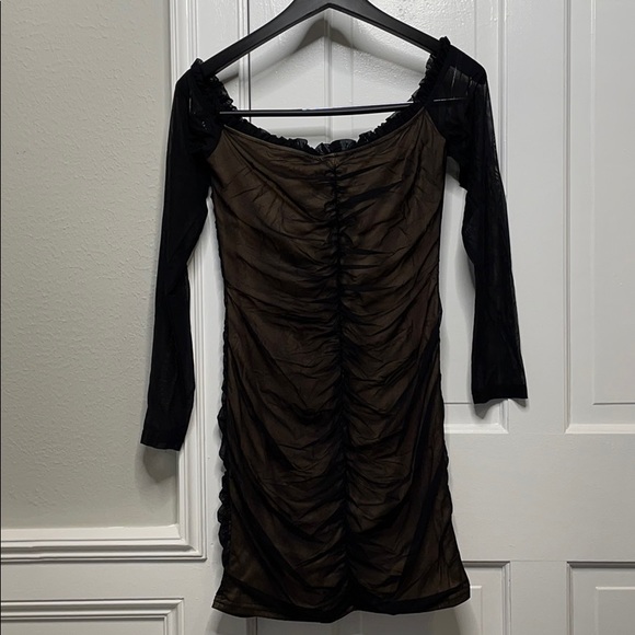 FASHION NOVA SEXY MESH DRESS - Picture 7 of 7